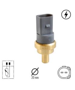 Sensor de Temperatura Amarok Fox CrossFox SpaceFox Gol Voyage Saveiro Golf Passat Polo Jetta New Beetle Bora 02/22 (1.0/2.0 8V) (2.0 8V FLEX) (1.0/2.0 16V) (1.6 8V G5/G6/G7) (2.5 20V) (2.0/2.3/3.2) A3 A4 A6 99/13  (1.6/1.8/2.0/2.4/3.2/4.2)