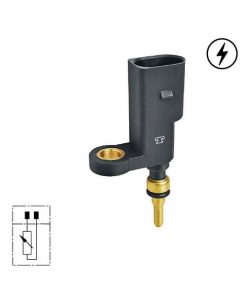 Sensor de Temperatura Fox CrossFox SpaceFox Gol Golf Jetta Polo Saveiro Tcross Taos Tiguan Up Virtus Voyage 14/24  (1.0 12V) (1.4 / 1.6 16V) A1 A3 11/16 (1.4 16V)