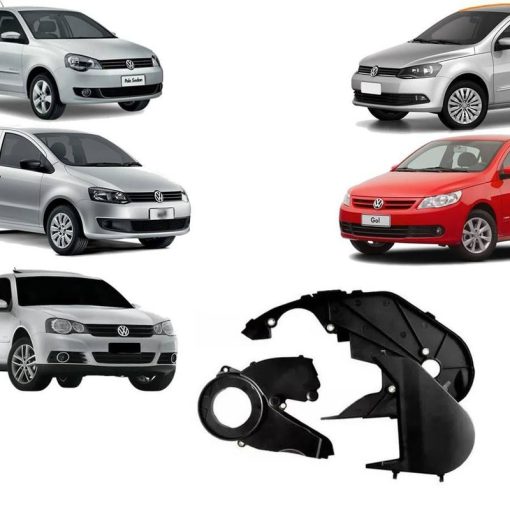 Kit Capa Protecção Correia Gol Voyage Saveiro G5/G6 Fox Polo Golf (1.0 8v / 1.6 8v)