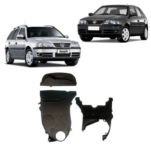 Kit Capa Proteção Correia Gol Parati 00/04 (1.0 16v Turbo Power)