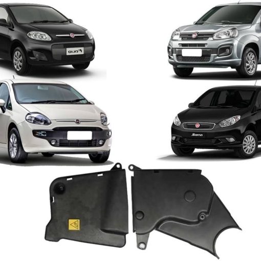 Kit Capa Proteção Correia Novo Palio Uno Grand Siena Fiorino Punto (1.4 8v Evo)