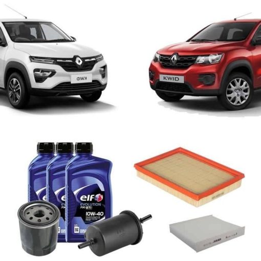 Kit Troca de Óleo e Filtros Kwid (1.0 12v)