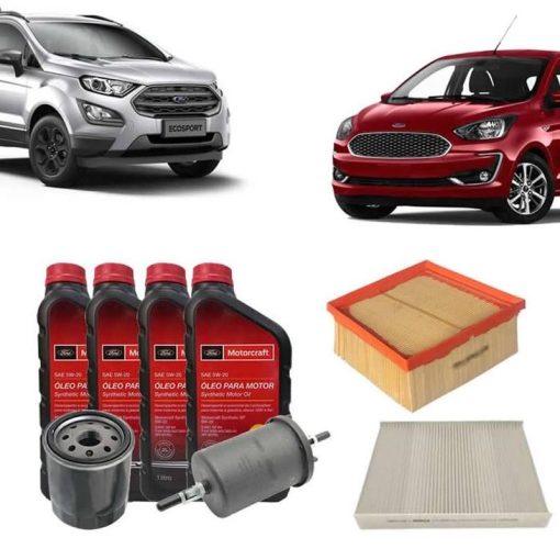 Kit Troca de Óleo e Filtros EcoSport Ka (1.5 12v Dragon)