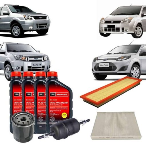 Kit Troca de Óleo e Filtros Fiesta EcoSport (1.0/1.6 Zetec)