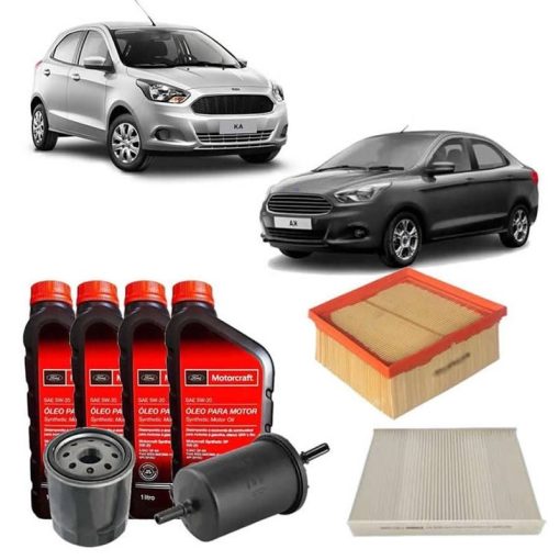 Kit Troca de Óleo e Filtros Ka 14/21 (1.0 12v)