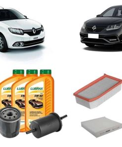 Kit Troca de Óleo e Filtros Logan Sandero (1.0 12v)