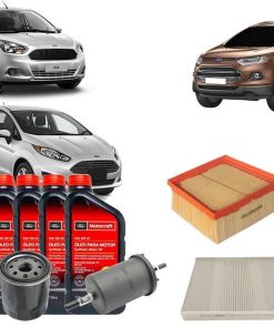 Kit Troca de Óleo e Filtros New Fiesta 13/19 Ka 14/18 EcoSport 12/18 (1.5/1.6 Sigma)