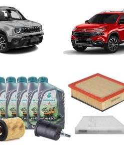 Kit Troca de Óleo e Filtros Toro Renegade (1.8 16v)