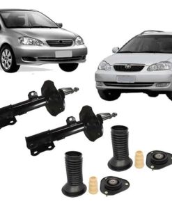 Par de Amortecedor Dianteiro + Kits Corolla e Fielder 03/08