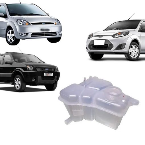 Reservatório de Água Radiador Fiesta 03/13 EcoSport 03/11 (Zetec) (2 Saídas)