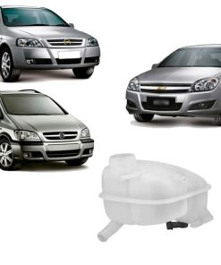 Reservatório de Água Radiador Astra (2.0 16V) Vectra (2.4 16V) Zafira (2.0) (3 Saídas) (Com Sensor)