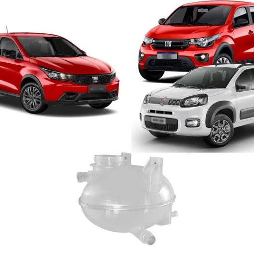 Rservatório de Água Radiador Argo Mobi Novo Uno (1.0 6v) (3 Cilindros)