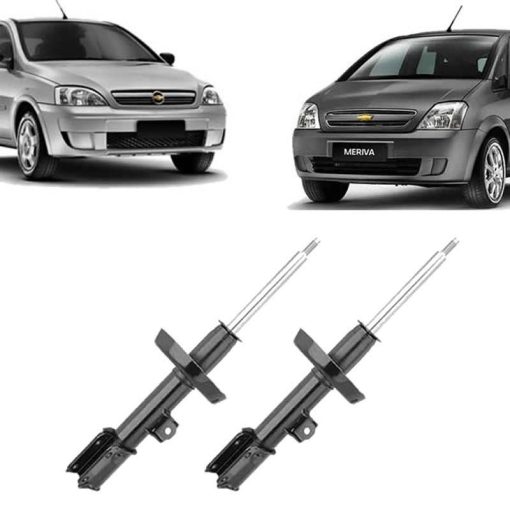 Par de Amortecedor Dianteiro Novo Corsa 02/12 Meriva 02/12