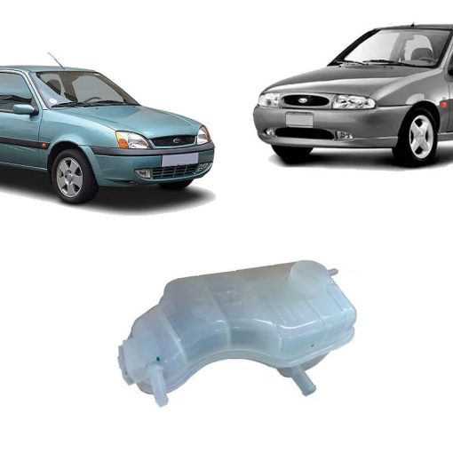 Reservatório de Água Radiador Fiesta Courier 96/06 (1.0/1.4/1.6 Zetec) (3 Saídas)
