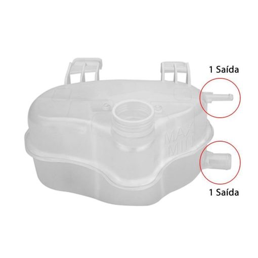 Reservatório de Água Radiador Punto Linea Grand Siena (1.6 16v / 1.8 16v Etorq) - Imagem 3