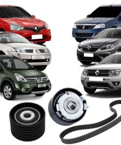 Kit Correia Dentada Clio Logan Sandero Duster Symbol Oroch Fluence Megane Scenic Livina (1.6 16v)