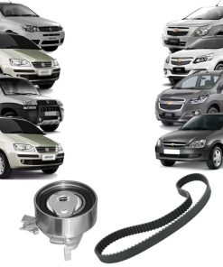 Kit Correia Dentada Corsa Celta Classic Prisma Cobalt Spin (1.0/1.4/1.8) Palio Siena Strada Punto Idea Doblo (1.8 8v)