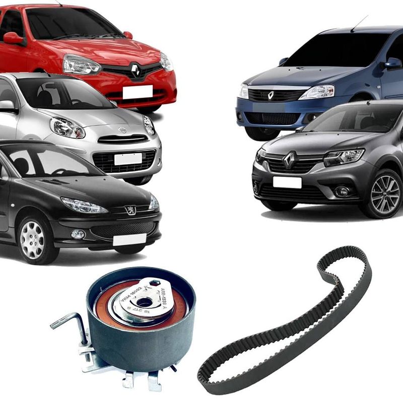 Kit Correia Dentada Clio Logan Sandero March 206 (1.0 16v)