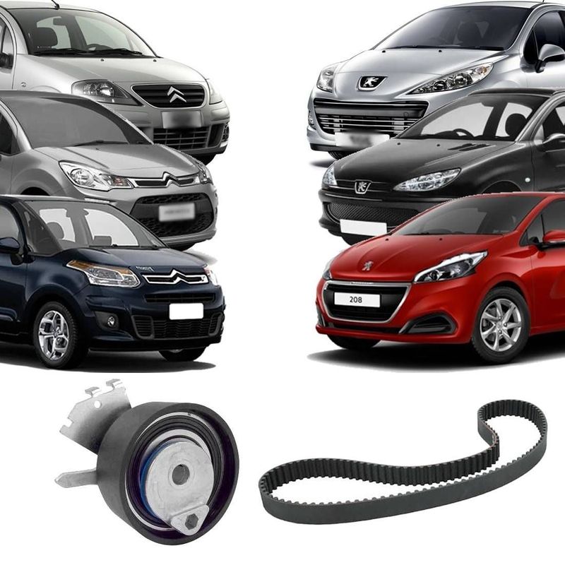 Kit Correia Dentada Peugeot 206 207 208 Hoggar C3 (1.4 / 1.5)